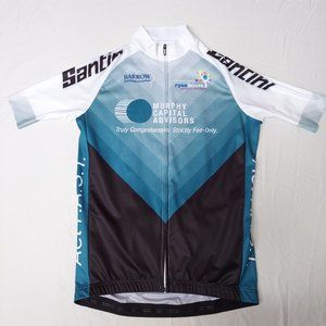 Santini Mens Cycling Jersey Large Made In Italy - SOLD